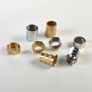 花洒软管接头螺帽淋浴软管连接帽铜花晒喷头连接管不锈钢配件大全