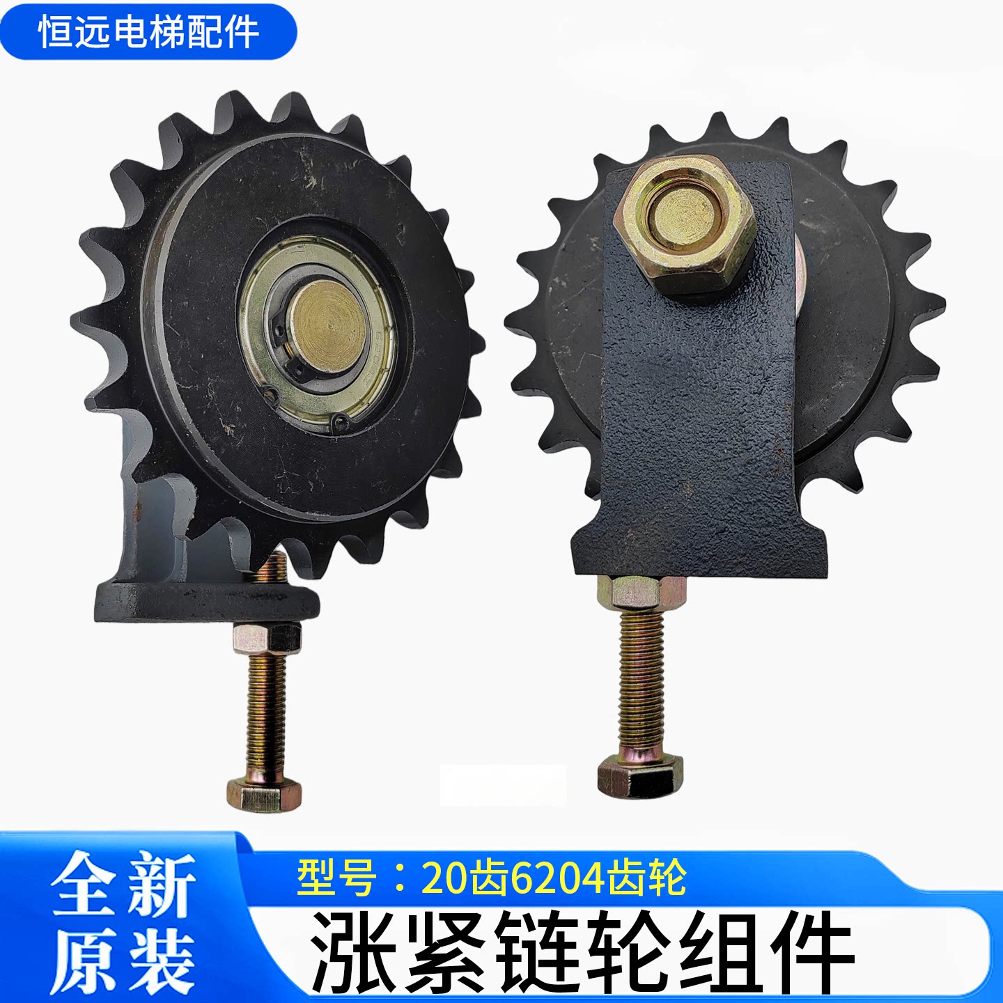 电梯扶梯驱动轮20齿轴承6204图片