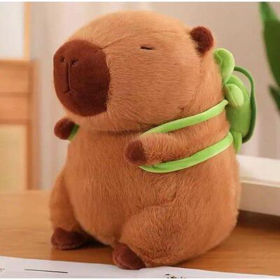 23cm Capybara Plush Simulation Capibara Anime Fluffty Toy Cu