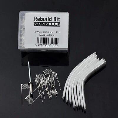 1 Set DIY Rebuild Kit V2 Spl-10 0.6/0.8ohm Spl-10