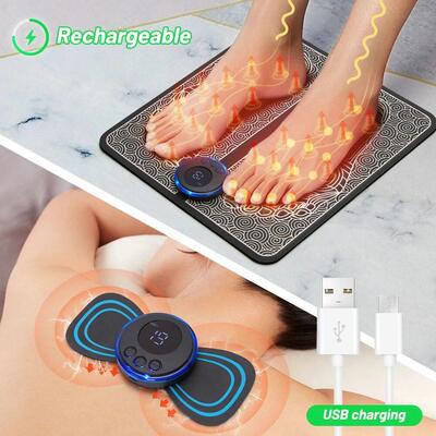 Multi Functional Pulse Massage Patch Rechargeable Body Massa