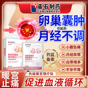 巧克力卵巢囊肿的中膏药贴调理宫颈囊肿子宫肌瘤泡脚包消MY