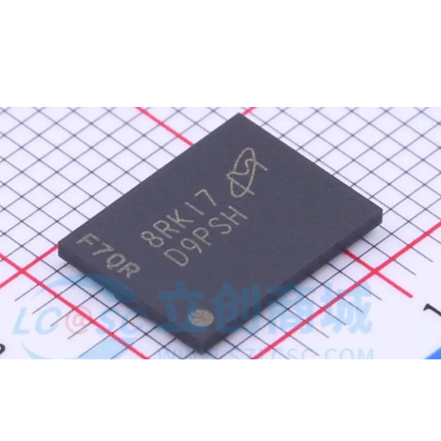 MT41K256M8DA-125:K  丝印：D9PSH 2Gb  DDR3L SDRAM BGA-78