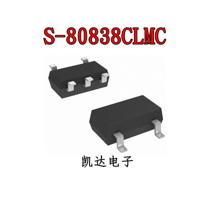 S-80838CLMC SOT23-5  S-80838CLUA SOT89-3 丝印B6X  芯片IC