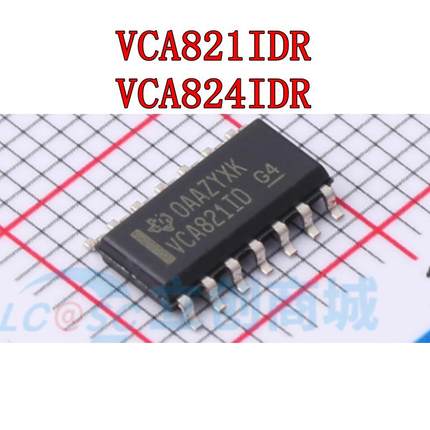 VCA821IDR VCA824IDR VCA821ID VCA824ID SOP-14 可变增益放大器
