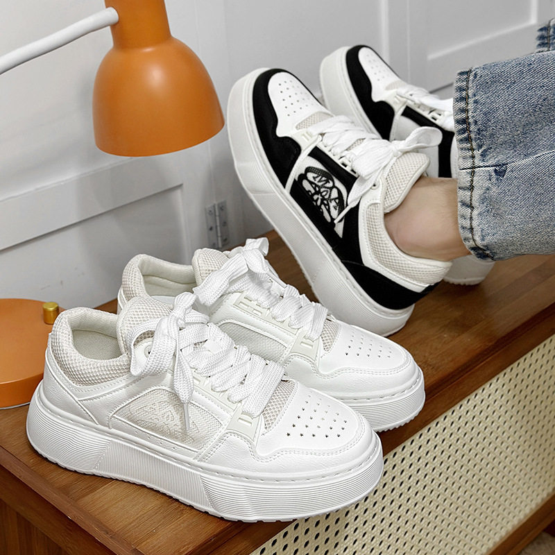 小众设计鞋新款厚底板鞋大头INS休闲港风潮流鞋XZ517-1XZ812P55，男鞋休闲鞋，星座517-1