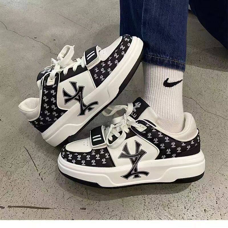 潮复古老花厚底运动鞋校园学生轻便休闲板鞋XZ517-1XZ017P65,男鞋休闲鞋,星座517-1