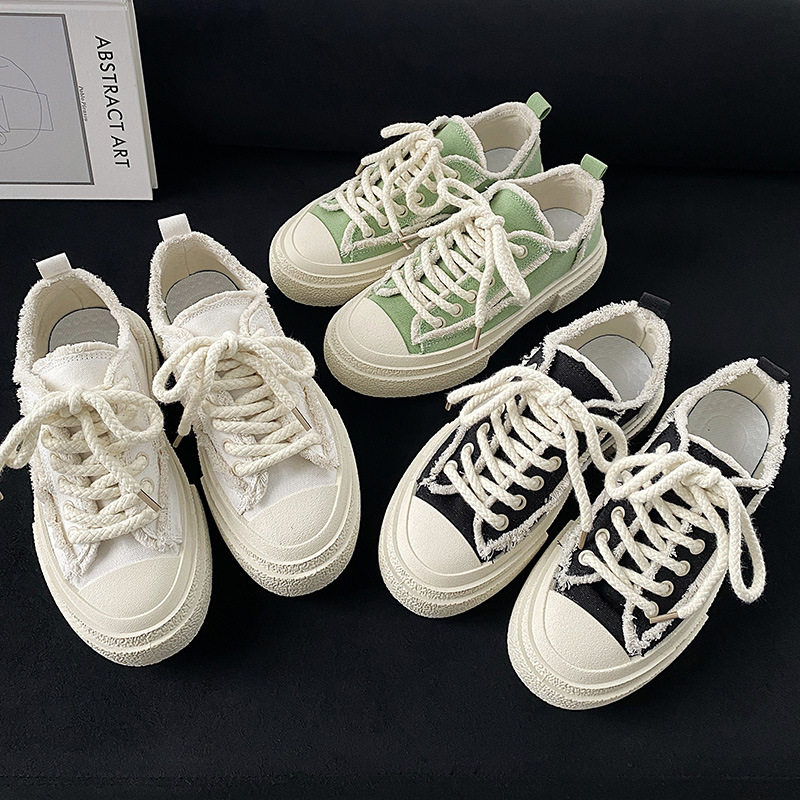 帆布鞋2024新款小众设计厚底板鞋学生男款潮鞋XZ517-1XZ7001P55,男鞋帆布鞋,星座517-1