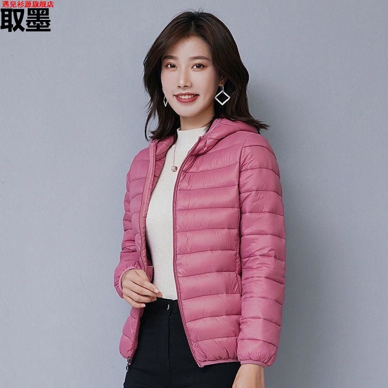反季羽绒清仓加绒棉袄冬季短款轻便棉服女外套新款宽松轻薄棉衣