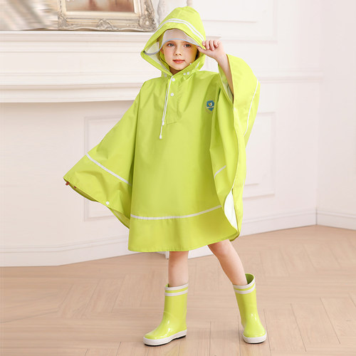 雨裳薄款儿童雨披靓丽轻薄速干
