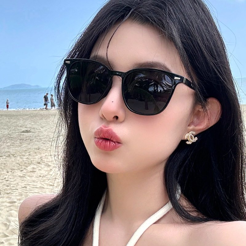 日本品质TR超轻韩版偏光镜开车驾驶墨镜女款潮复古防晒太阳镜可配