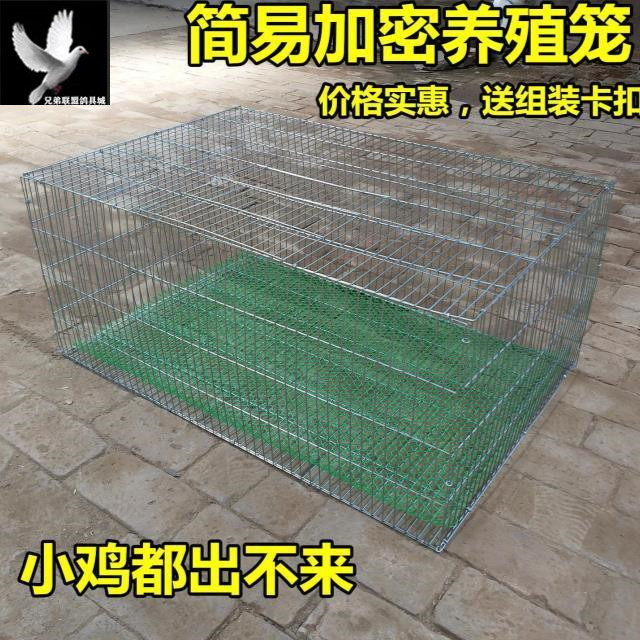 加密加粗镀锌铁丝笼运输笼养殖笼