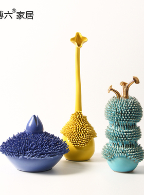彩色花瓶客厅花器高温陶瓷装饰品