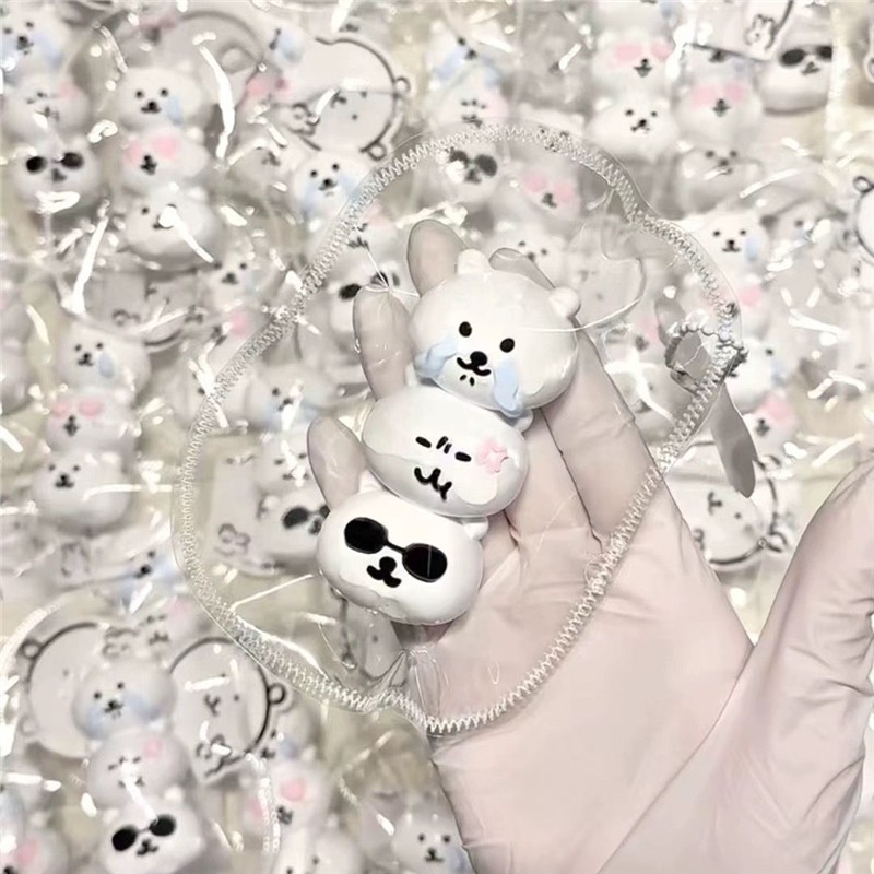 自嘲熊捏硅胶慢回弹解压玩