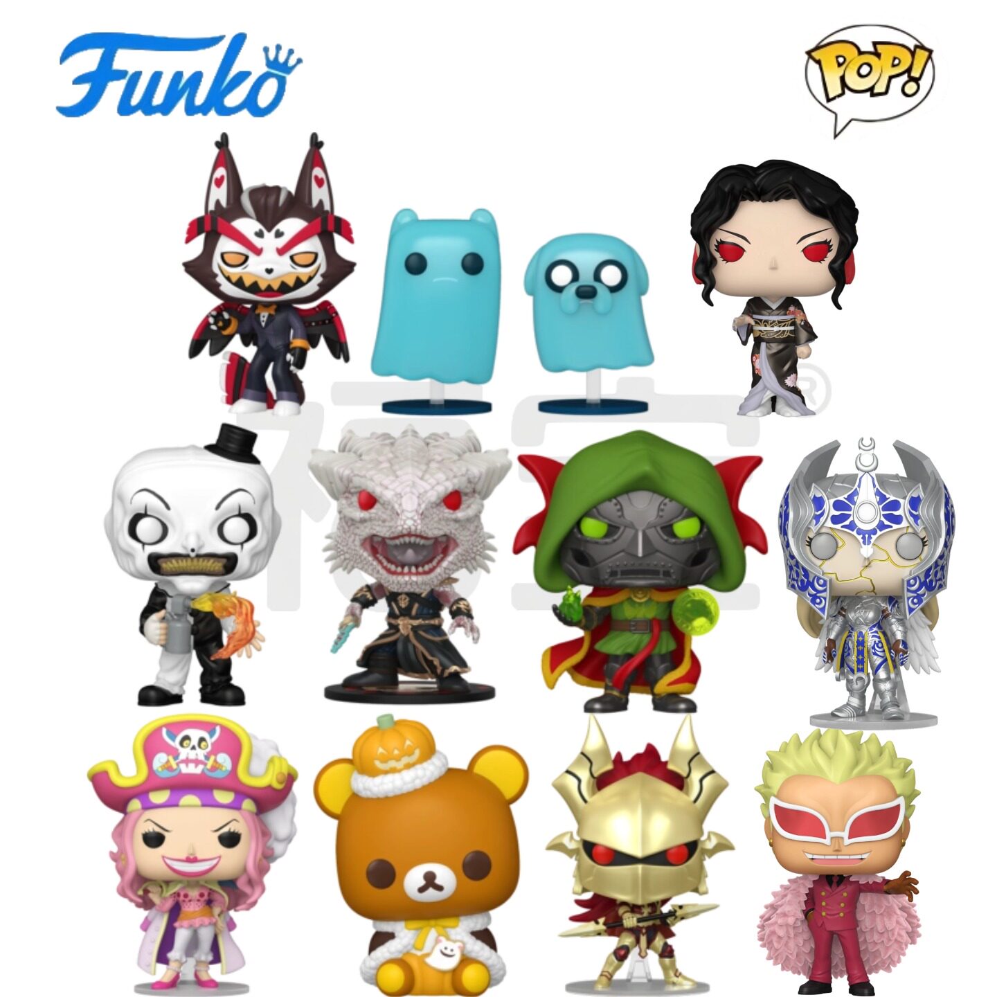 Funko POP 2026年秋季展会限定版探险时光海贼王小丑毁灭博士手办