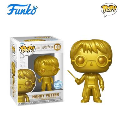 金色雕像哈利波特收藏款公仔手办