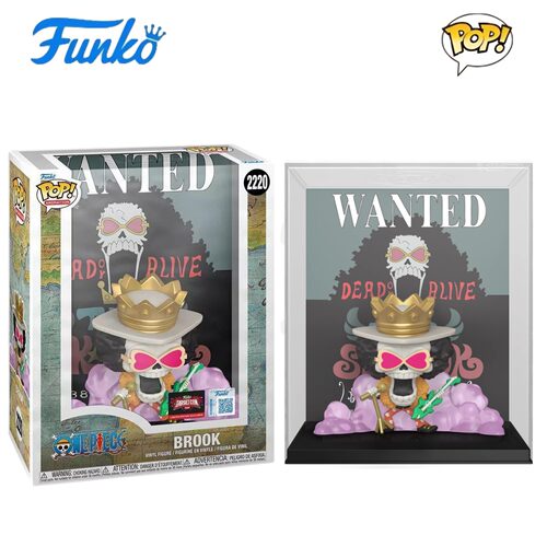 Funko POP海贼王One Piece周边灵魂之王布鲁克BROOK海报手办摆件