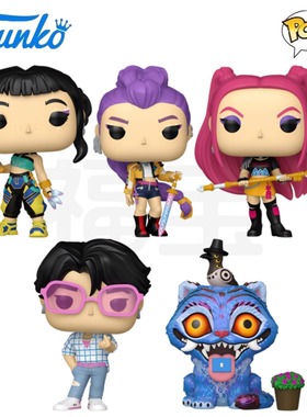 Funko POP猎魔女团K-Pop Demon Hunters周边Rumi Jinu公仔手办