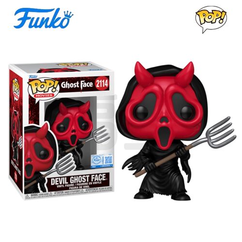 Funko POP惊声尖叫Ghost Face周边鬼脸杀手潮玩公仔手办摆件