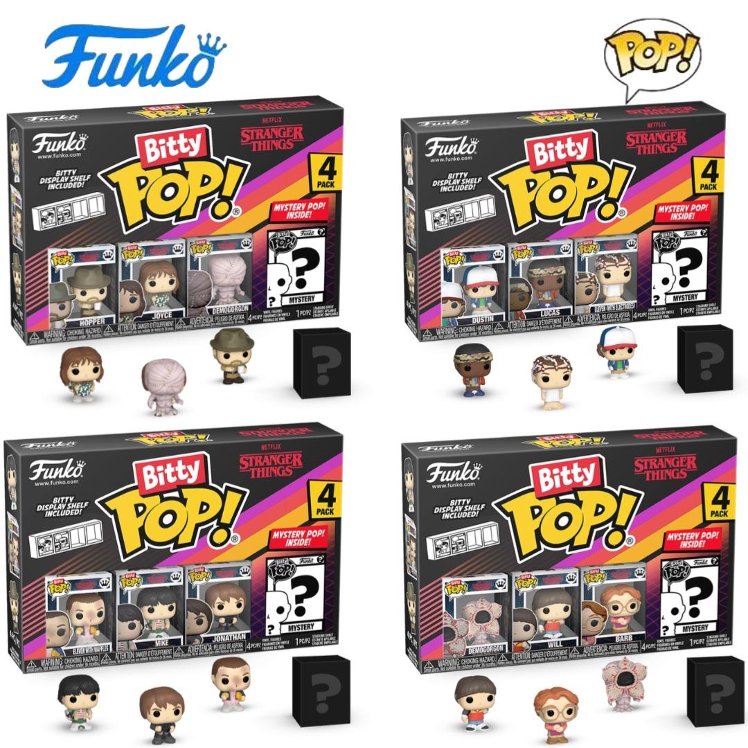 Funko bitty怪奇物语Stranger Things迷你盲盒公仔手办Eleven威尔