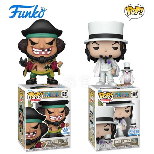 Funko POP海外代购动漫海贼王One Piece周边黑胡子 路奇公仔手办