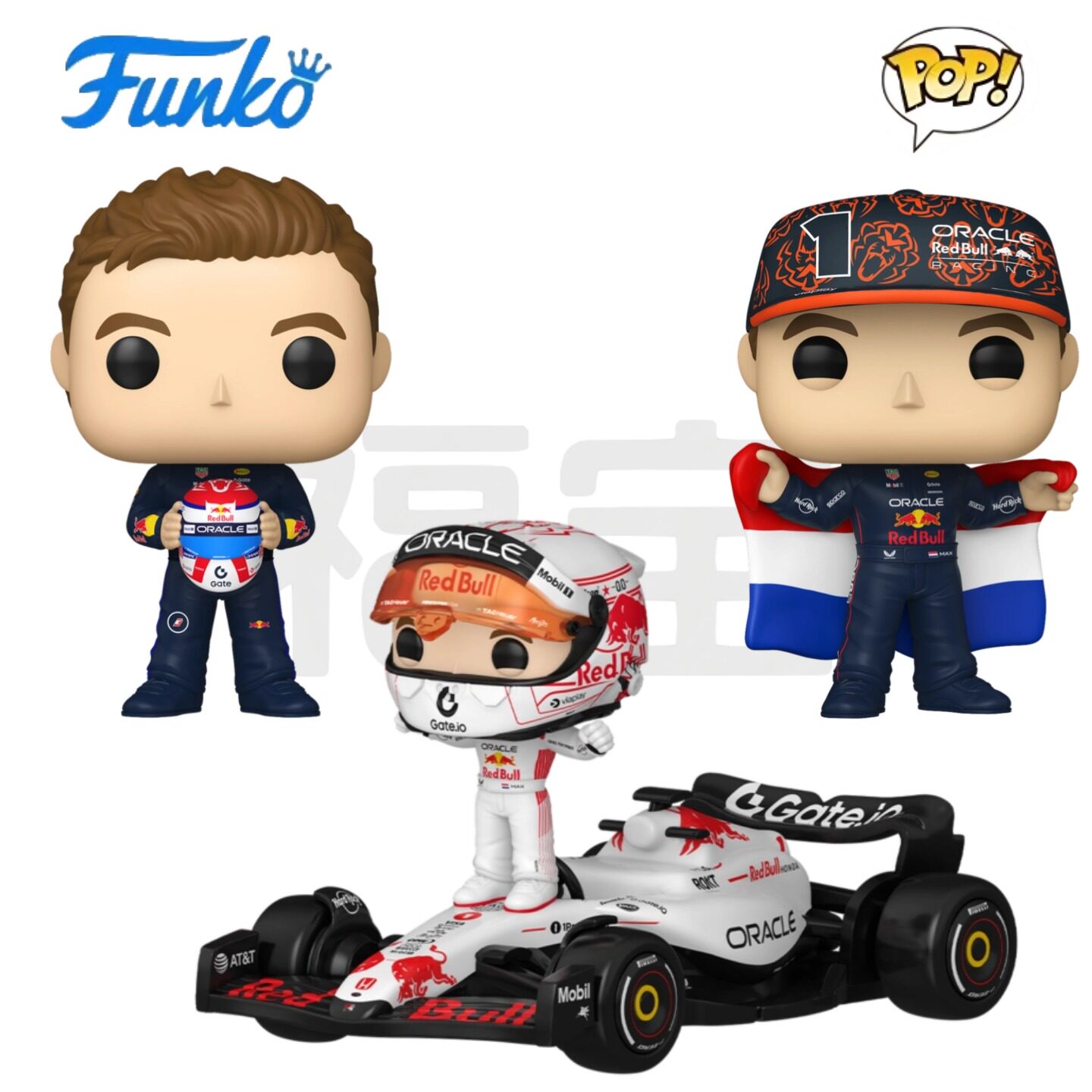 Funko POP F1方程式赛车马克斯维斯塔潘Max Verstappen公仔手办