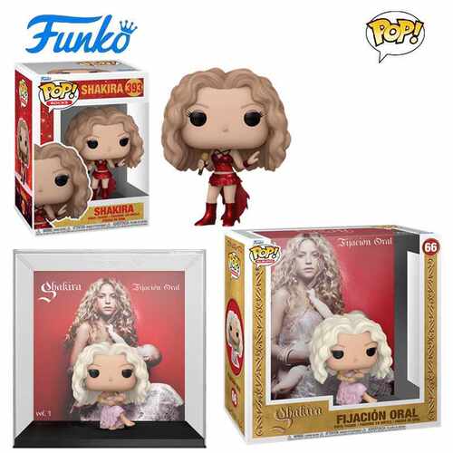 夏奇拉Shakira专辑封面手办Funko