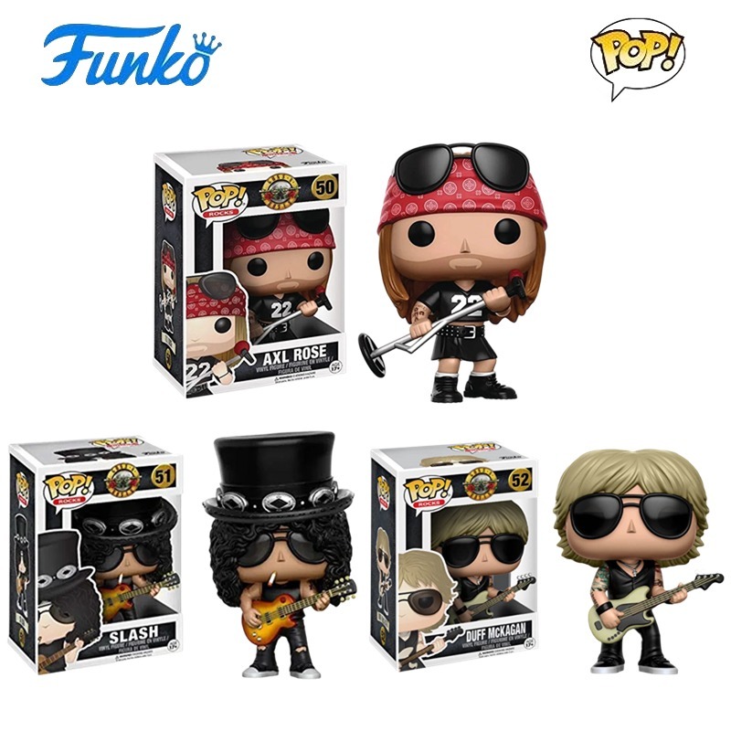 FUNKO90年代摇滚乐队人物手办