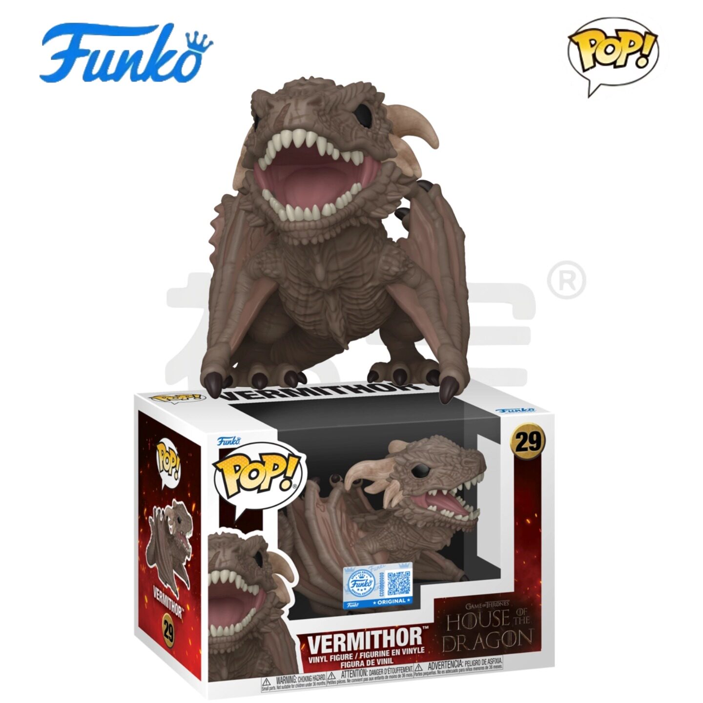 Funko POP 权力的游戏前传：龙之家族House of the Dragon手办