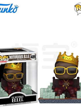 Funko POP 说唱歌手声名狼藉先生Notorious B.I.G.公仔手办