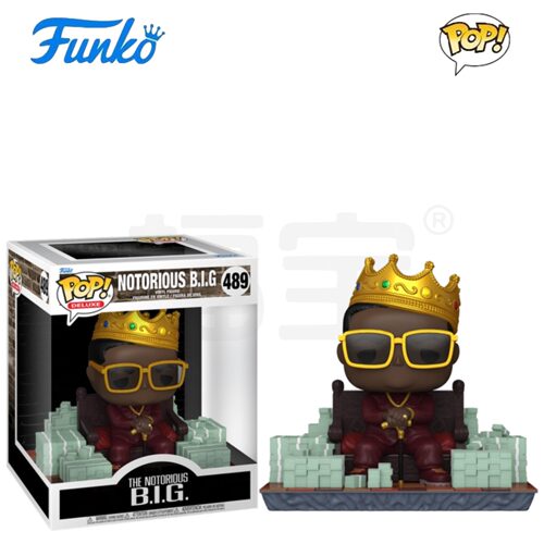 Funko POP 说唱歌手声名狼藉先生Notorious B.I.G.公仔手办