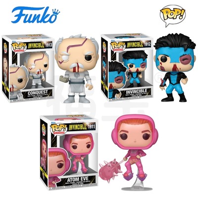 Funko POP少侠Invincible周边Conquest Atom Eve公仔手办