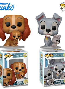 Funko POP 迪士尼动画小姐与流浪汉Lady and the Tramp公仔手办