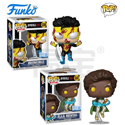 Funko POP 游戏 Invincible VS 无敌少侠周边艾拉潮玩手办摆件