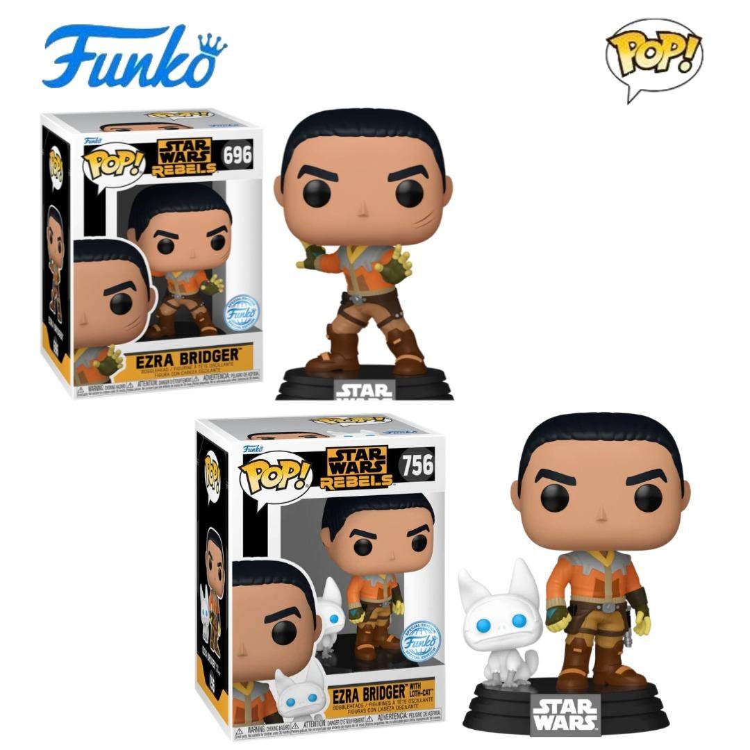 Funko POP星球大战Star Wars: Rebels埃兹拉·布里杰摇头公仔手办