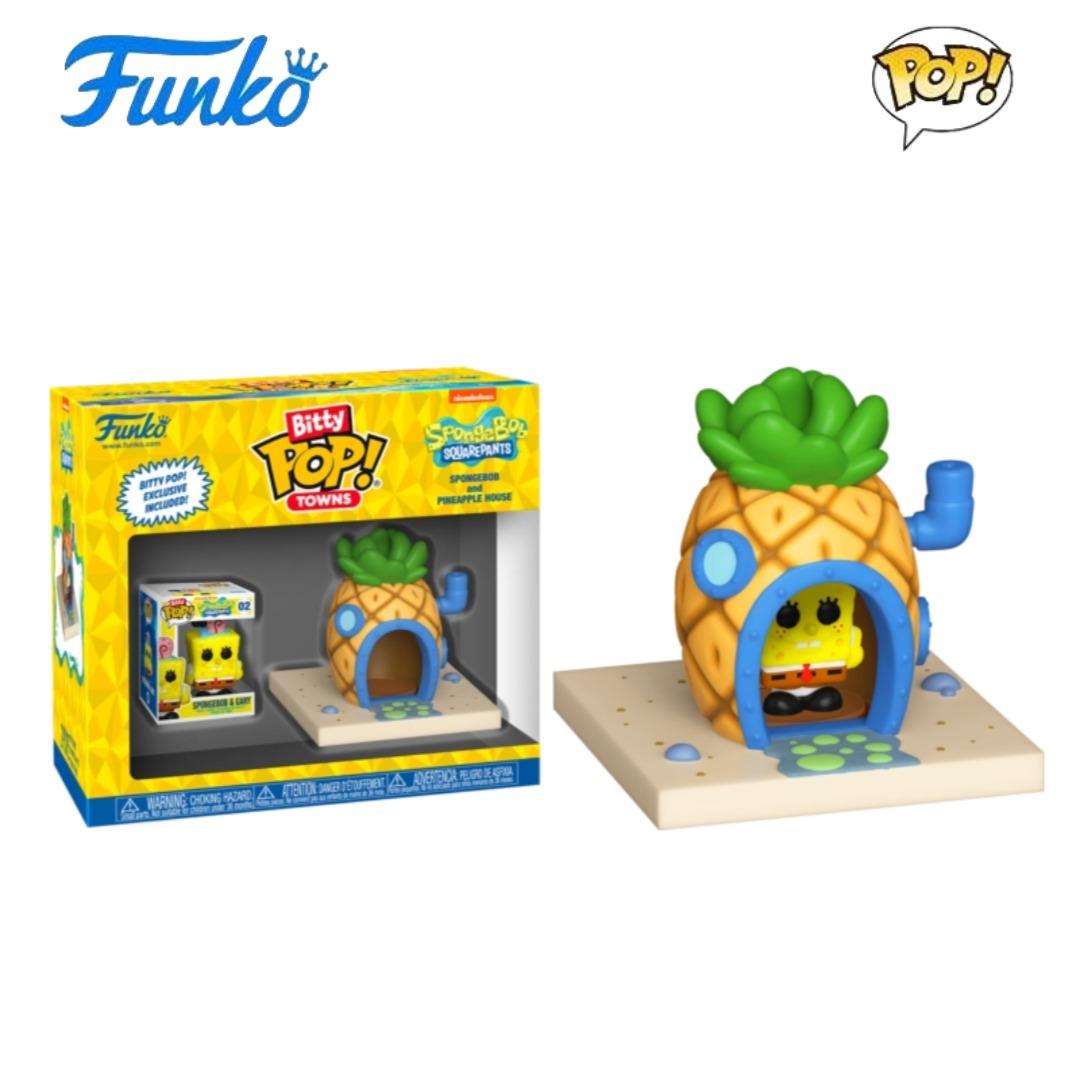 Funko bitty海绵宝宝菠萝屋SpongeBob SquarePants迷你手办公仔