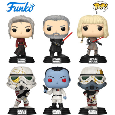 FUNKO星球大战阿索卡索龙公仔