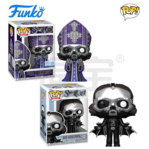 Funko POP摇滚乐队Ghost 周边Bat Wing Papa公仔手办摆件人偶