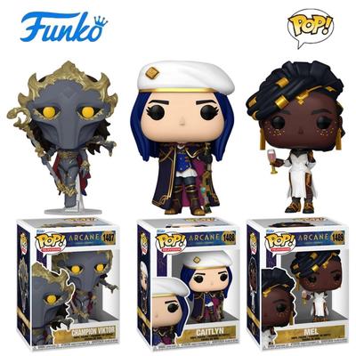 Funko POP英雄联盟：双城之战League of Legends凯特琳维克托手办