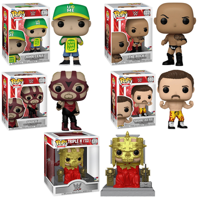 FUNKOWWE摔角塞纳强森卡通公仔