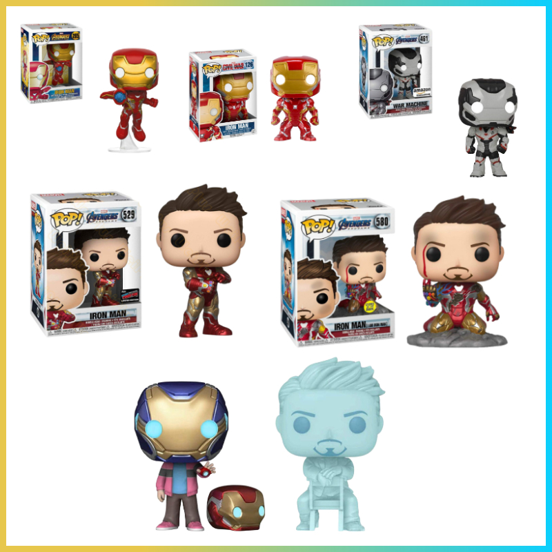 FUNKO现货美国钢铁侠托尼手办