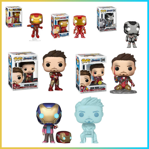 FUNKO现货美国钢铁侠托尼手办