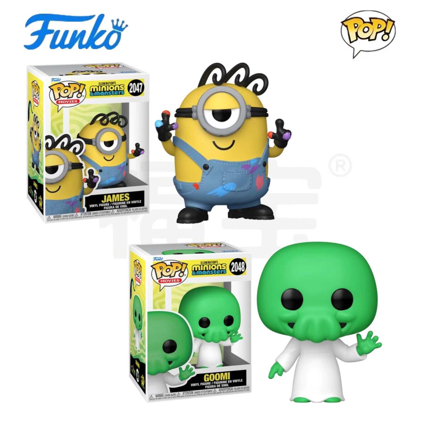 Funko POP小黄人与大怪兽Minions & Monsters周边公仔手办礼物