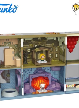 Funko Bitty小丑回魂IT（2017）迷你场景德里镇的下水道手办