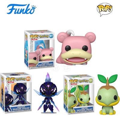 Funko POP宝可梦Pokemon周边草苗龟 呆呆兽 苍炎刃鬼公仔手办