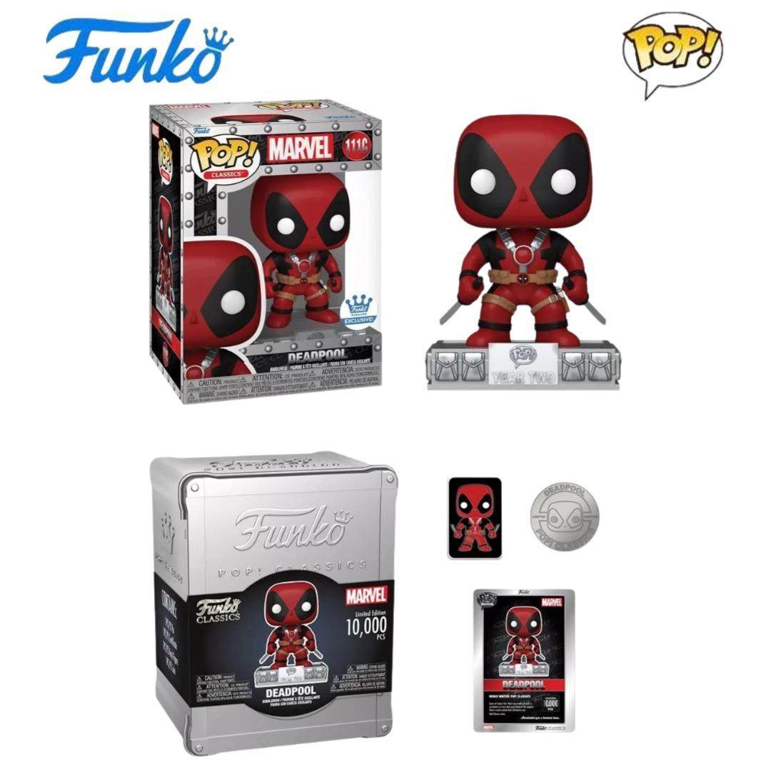 Funko POP 死侍Deadpool周边全球限量公仔手办摆件收藏盒礼物