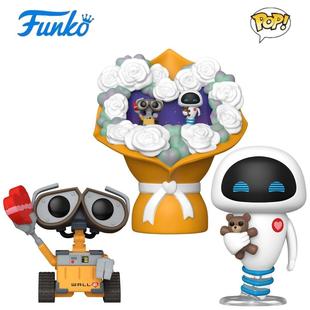 E伊娃Eve手办 情人节Valentines机器人总动员瓦力Wall Funko POP