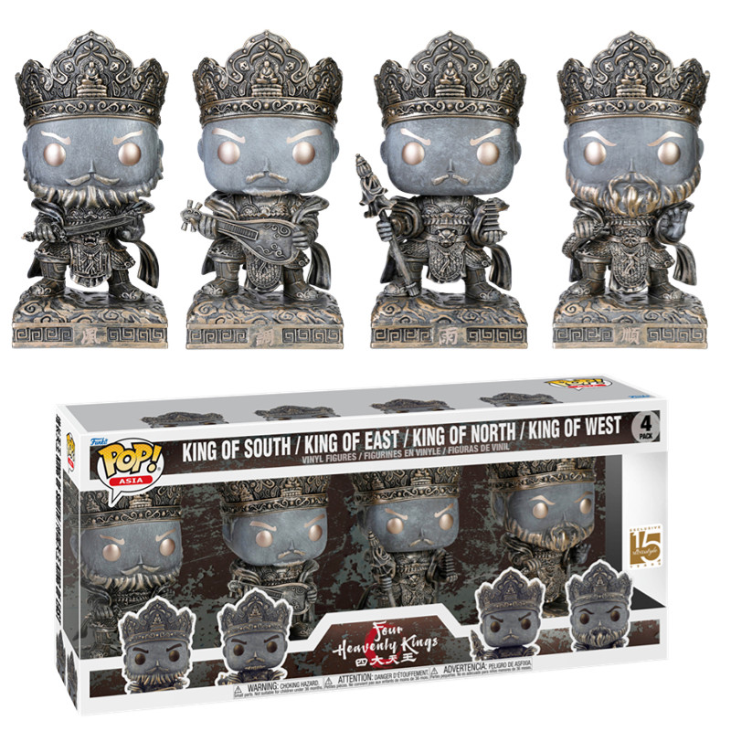 Funko pop 四大天王金刚 持国天王增长天王广目天王多闻天王公仔