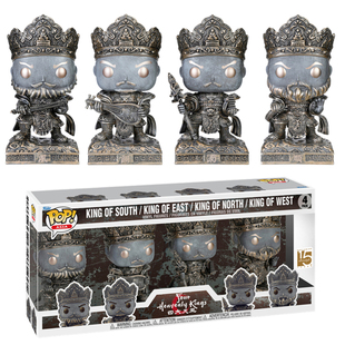 Funko pop 四大天王金刚 持国天王增长天王广目天王多闻天王公仔