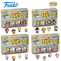 Funko Bitty海贼王One Piece周边迷你mini路飞索隆山治公仔手办